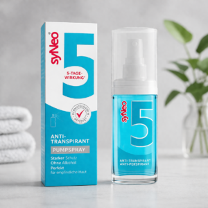 syNeo 5 αντιιδρωτικό spray για υπερβολική εφίδρωση