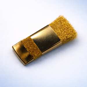 Βουρτσάκι Καθαρισμού Φρεζών (Ορειχάλκινο / Μεταλλικό)