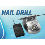 Μοτέρ μανικιούρ πεντικιούρ "Silver Jack" με πεντάλ ποδιού (P Clinic)