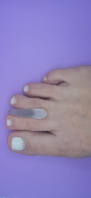 "Επιθέμα Σιλικόνης για Κότσι Μedium ή Μεσοδάκτύλιο κάλο"- Medium τεμάχια 2