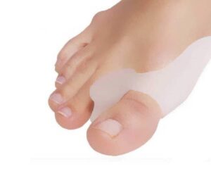 Σιλικόνη για κότσι και διαχωριστής δαχτύλων ζεύγος