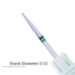 Φρέζα κωνική κεραμική χονδρού κόκκου