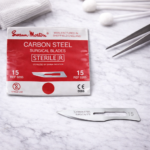 Λεπίδες Swann Morton Νο 15 Αποστειρωμένες (Κόκκινο) – 100 τεμ.