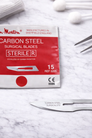 Λεπίδες Swann Morton Νο 15 Αποστειρωμένες (Κόκκινο) – 100 τεμ.