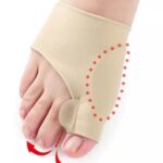 Ζεύγος Καλτσάκια για κότσι με εσωτερικό επίθεμα και διαχωριστική σιλικόνη