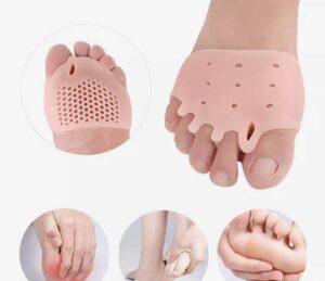 Σιλικόνη προστασίας μεταταρσίου και διαχωριστής δαχτύλων ζεύγος