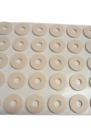 Podo Colonia Foam Rings Χρώμα δέρματος Στρογγυλό Μικρό Αυτοκόλλητο 144 τμχ