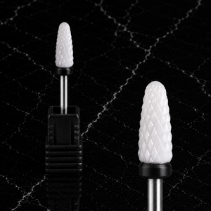 Κεραμική Φρέζα Κωνοειδής Χονδρού Κόκκου για επαγγελματικό τροχό νυχιών