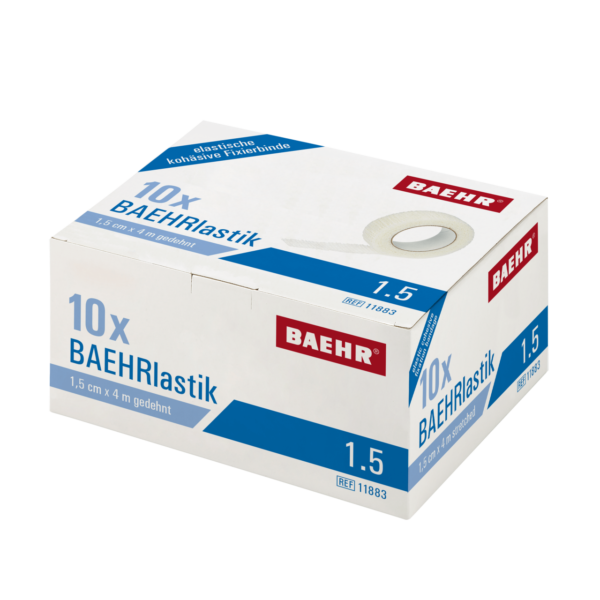 Επιδεσμος στερεωσης BAEHRLASTIK 1,5 CM X 4 M, 10 ΤΕΜ. - Image 2