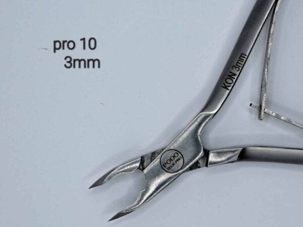 Πένσα υπονυχίων 3mm pro10 podoteck - Image 2