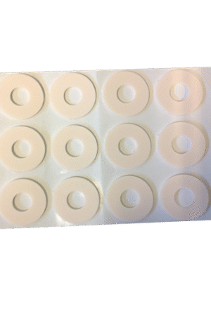 Podo Colonia Foam Rings Χρώμα Επιδερμίδας Στρογγυλό Μεγάλο Αυτοκόλλητο 12 τεμ.