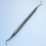 Διπλός ανιχνευτής Podoteck 16 cm από ανοξείδωτο ατσάλι