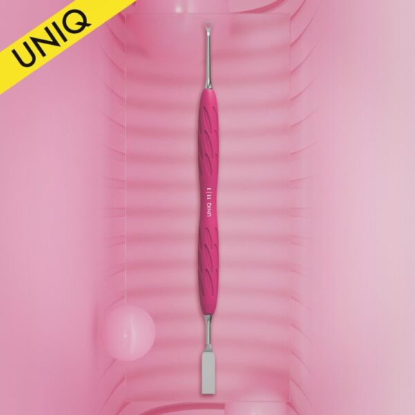 UNIQ 11 TYPE 1 Manicure pusher with silicone handle “Gummy” UNIQ 11 TYPE 1