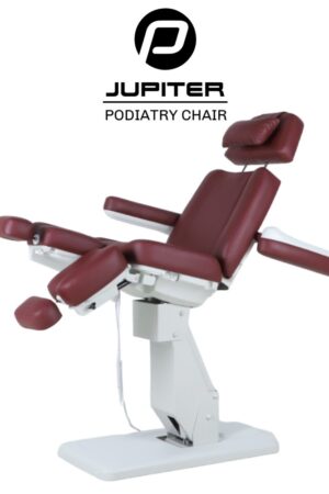 Καρέκλα περιποίησης πεντικιούρ Jupiter Bordeaux Κόκκινη