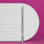 Manicure pusher EXPERT 90 TYPE 2(λοξότμητο και στρογγυλεμένο φαρδύ ωστήριο)