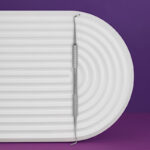 Pedicure Curette EXPERT 20 TYPE 2 διπλής όψης από ανοξείδωτο ατσάλι για επαγγελματικό πεντικιούρ