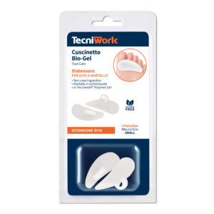 Μαξιλαράκι δακτύλων σφυροδακτυλίας  Tecniwork® Polymer Gel 2τεμ ''small''