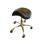 Κάθισμα σέλας Tabouret Octolux Mercie Μαύρο