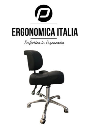 Tabouret Ergonomica Italia Μαύρο