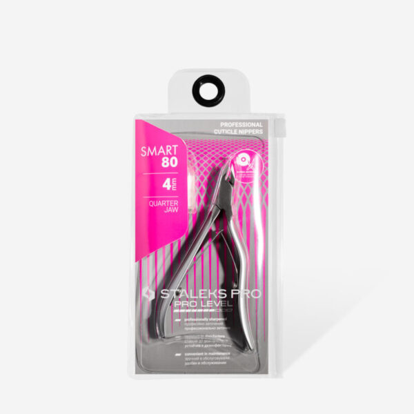 Professional cuticle nippers SMART 80 4 mm - Image 4