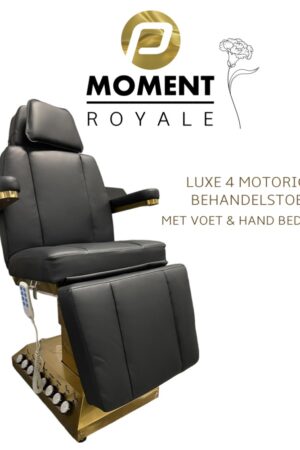 Καρέκλα θεραπείας MOMENT ROYALE 4 MOTORS Χρώμα μαύρο
