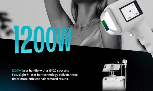 New Design 808 Diode Laser Hair Removal Machine 800-1.200-1.500 W - Image 3