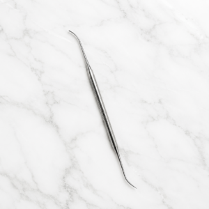 Ανιχνευτής Διπλός Inox Podoteck Pro με χοντρό και λεπτό άκρο για επαγγελματική ποδολογία και περιποίηση νυχιών