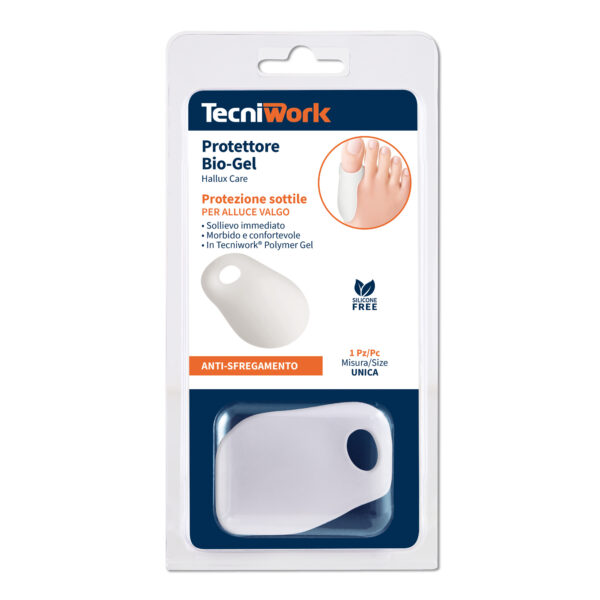 Tecniwork Bio-Gel – Διάφανος Προστατευτικός Νάρθηκας Δακτύλου από Πολυμερές Τζελ (Λεπτός Τύπος)