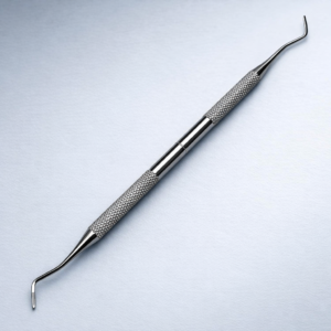 Επαγγελματική Δίαιχμη Κουρέτα Podoteck Pro Ανοξείδωτη με Διπλή Γωνιακή Άκρη