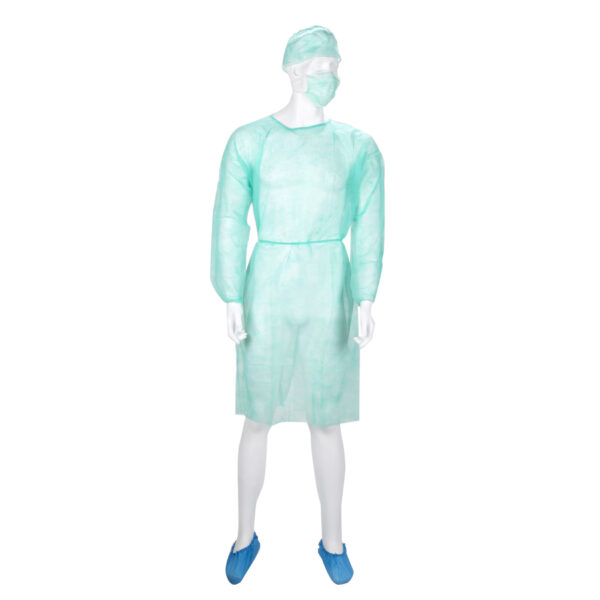 Εξεταστική μπλούζα Soft Care non woven - πράσινη