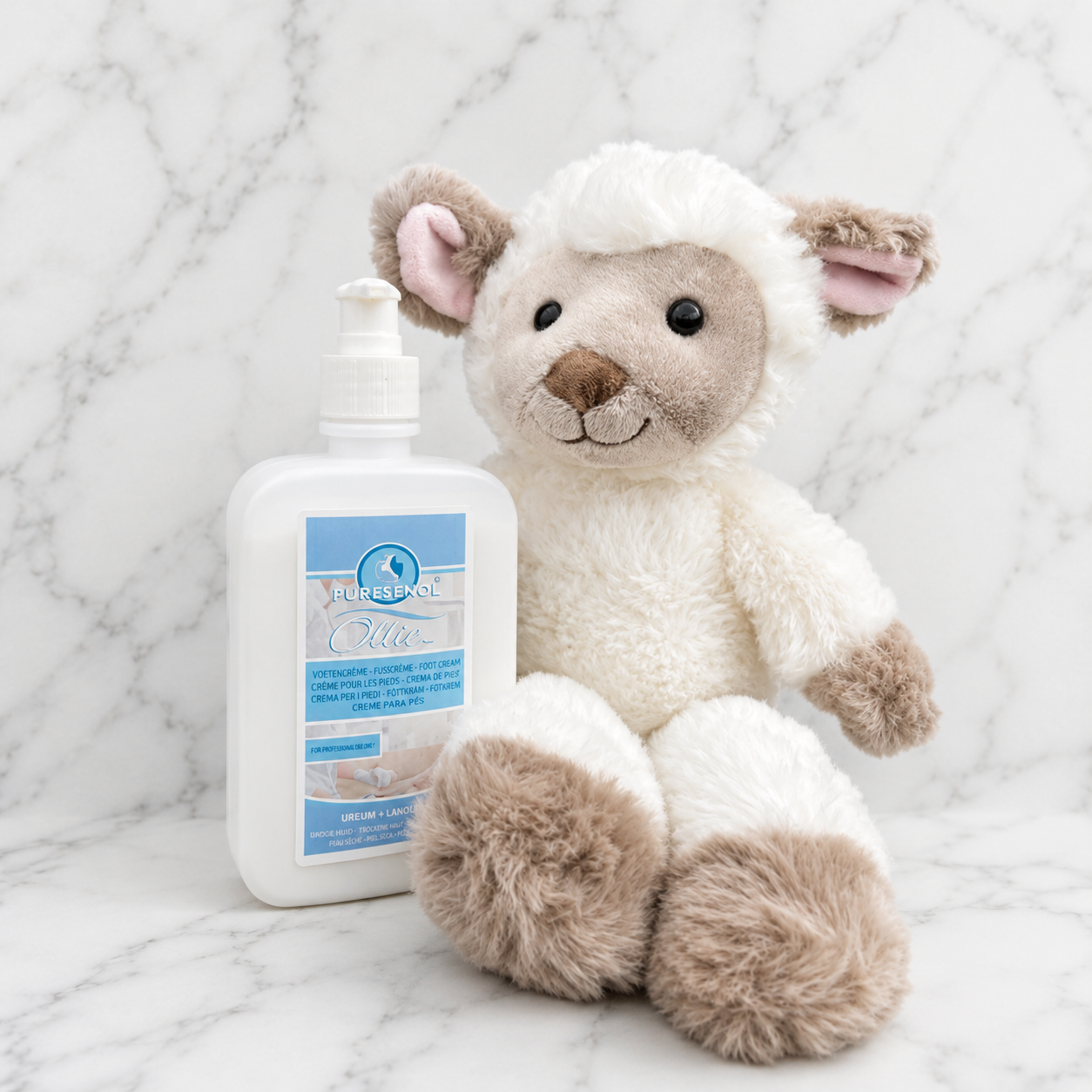 Puresenol Ollie Κρέμα Ποδιών 500ml με Ουρία, Λανολίνη και DuraQuench™ IQ για εντατική φροντίδα ποδιών