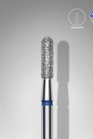 Φρέζα Διαμαντιού Rounded Cylinder Μπλε Expert – Διάμετρος Κεφαλής 2,3 mm | Μήκος Εργασίας 8 mm