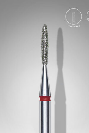 Φρέζα Διαμαντιού – Flame Κόκκινη Expert Διάμετρος 1,4 mm | Μήκος Εργασίας 8 mm