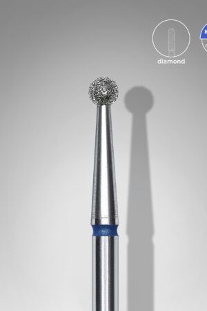 Φρέζα διαμαντιού τύπου “μπίλια” μπλε Expert – διάμετρος κεφαλής 2 5 mm
