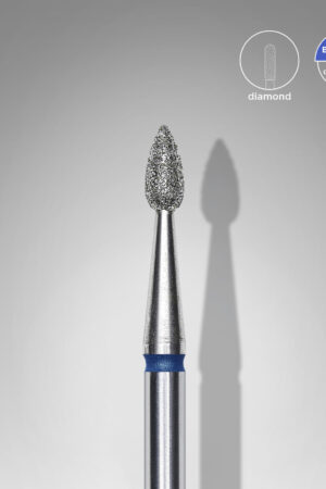 Φρέζα Διαμαντιού Drop Μπλε Expert – Διάμετρος Κεφαλής 2,3 mm | Μήκος Εργασίας 5 mm