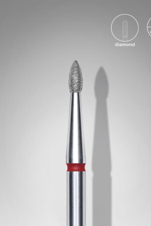 Φρέζα Διαμαντιού Pointed Bud Κόκκινη Expert – Διάμετρος Κεφαλής 1,8 mm | Μήκος Εργασίας 4 mm