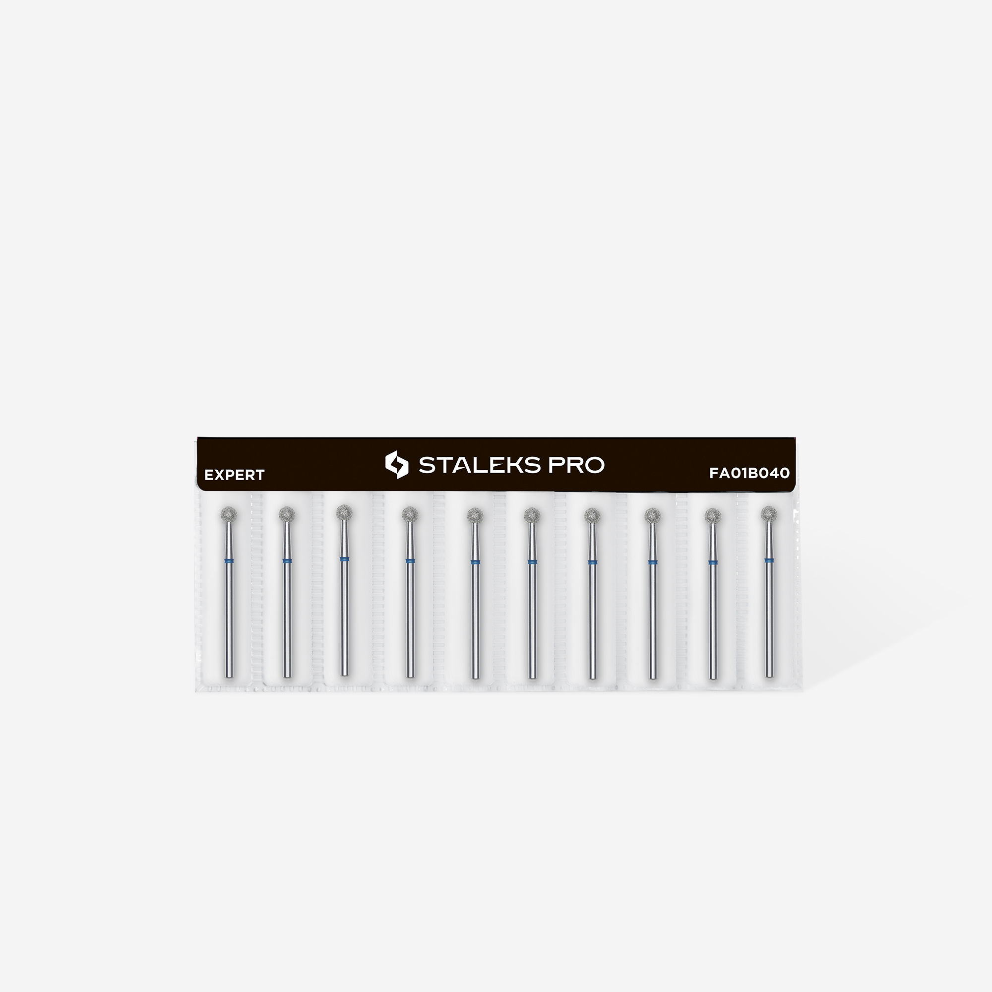 Φρέζα Διαμαντιού – Ball Μπλε Expert Διάμετρος 4 mm - Image 3