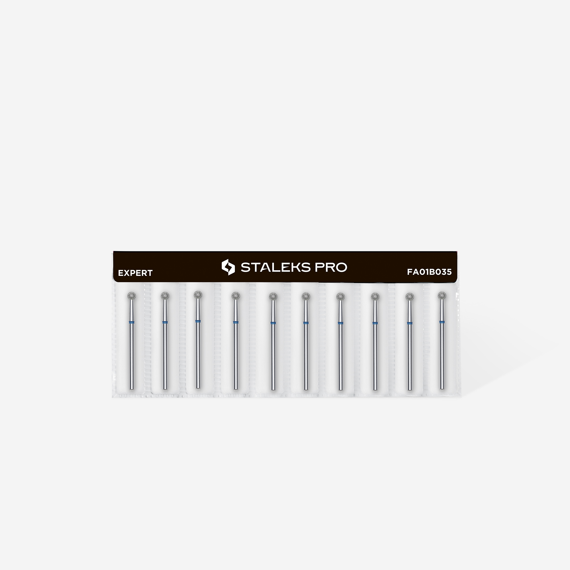 Φρέζα Διαμαντιού – Ball Μπλε Expert Διάμετρος 3,5 mm - Image 3