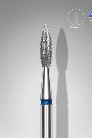 Φρέζα Διαμαντιού Pointed Flame Μπλε Expert – Διάμετρος Κεφαλής 2,3 mm | Μήκος Εργασίας 8 mm