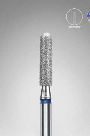 Φρέζα Διαμαντιού Rounded Cylinder Μπλε Expert – Διάμετρος Κεφαλής 2,5 mm | Μήκος Εργασίας 10 mm