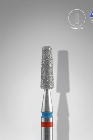 Φρέζα διαμαντιού Duo Cone κόκκινη–μπλε Expert – Διάμετρος κεφαλής 2,5 mm | Μήκος εργασίας 8 mm