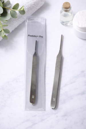 Ευθεία Κουρέτα Ποδολογίας Podotec Pro – Ανοξείδωτο Εργαλείο Ακριβείας