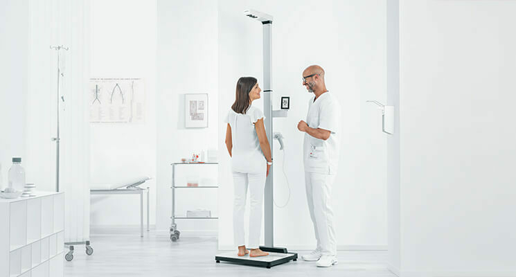 Seca 655/257, Ψηφιακός Ζυγός Πλατφόρμα με Αναστημόμετρο Υπερήχων - Image 6