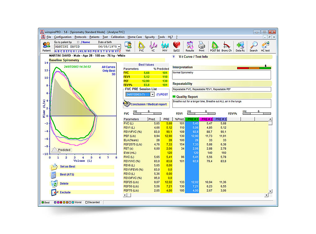 Σπιρόμετρο Spirolab® Mir με Οξυμετρία & Τουρμπίνα Πολλαπλών Χρήσεων - Image 9