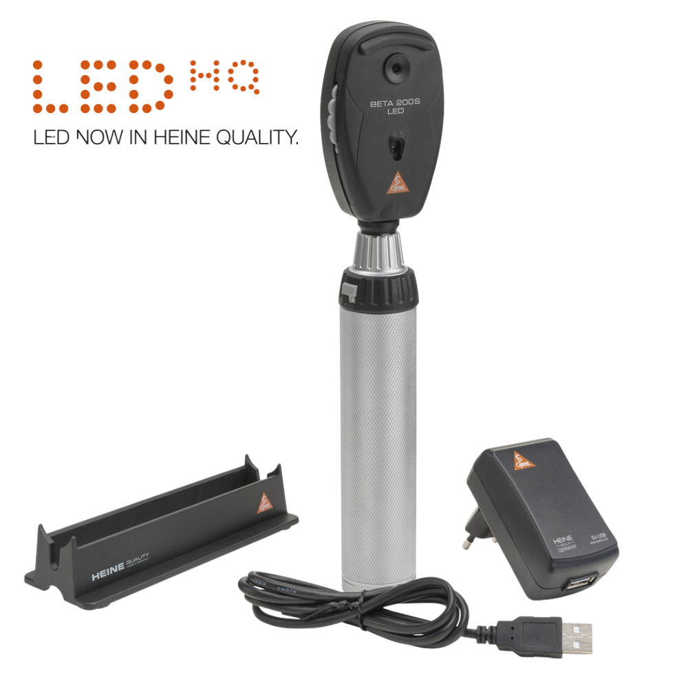 Οφθαλμοσκόπιο HEINE BETA®200S LED με Φορτιστή USB