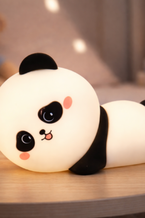 Διακοσμητικό Φωτιστικό LED Πάντα Σιλικόνης με Χρονοδιακόπτη & 7 Χρώματα USB