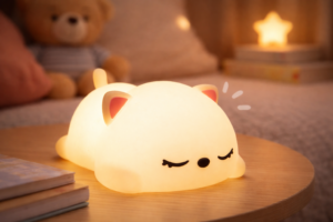 Διακοσμητικό Φωτιστικό LED Γάτα Σιλικόνης USB – Φωτάκι Νυχτός