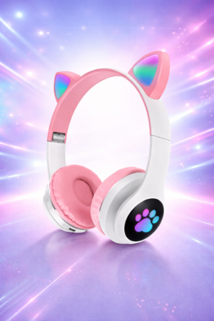 Ασύρματα & Ενσύρματα Παιδικά Ακουστικά Bluetooth FM AUX MicroSD On-Ear VZV-28M-P Ροζ