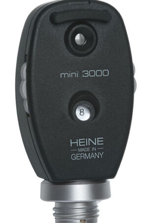 Κεφαλή Οφθαλμοσκοπίου Οπτικής Ίνας Heine mini®3000 με Φωτισμό Xenon | Μαύρο