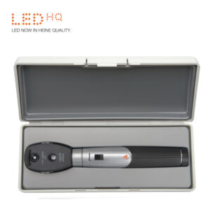 Σετ Οφθαλμοσκοπίου Οπτικής Ίνας HEINE mini®3000 με Φωτισμό LED | Μαύρο